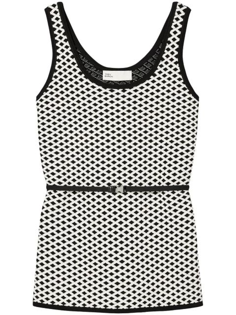 Tory Burch jacquard top - Black - zdjęcie produktu nr 1