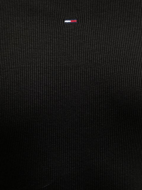 Tommy Jeans longsleeve 2-pack damski kolor czarny DW0DW17716