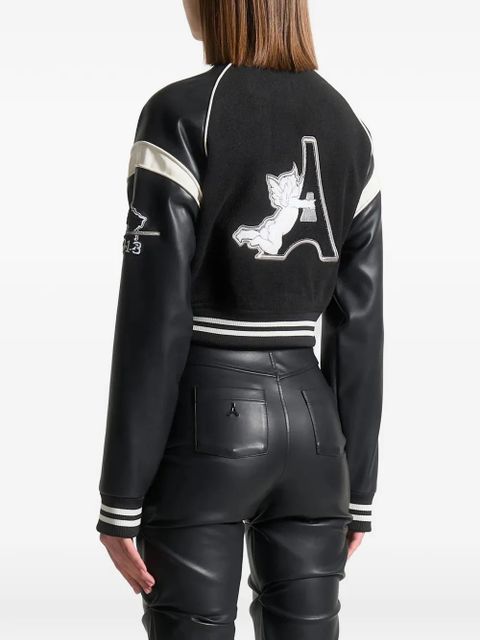 Manière De Voir Eiffel varsity jacket - Black