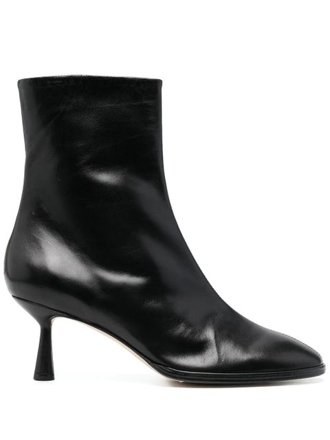 Aeyde Dorothy leather boots - Black - zdjęcie produktu nr 1