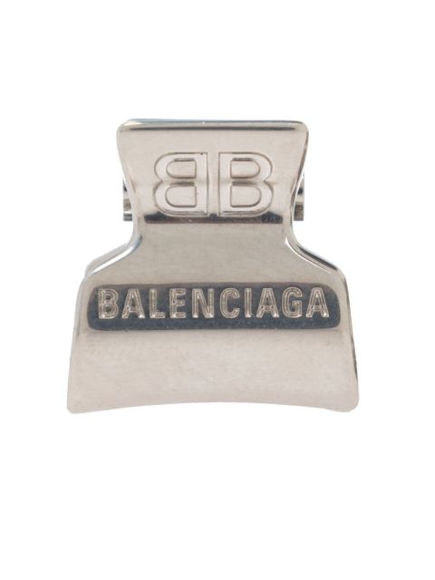 Balenciaga Holli Xs hair clips (set of two) - Silver