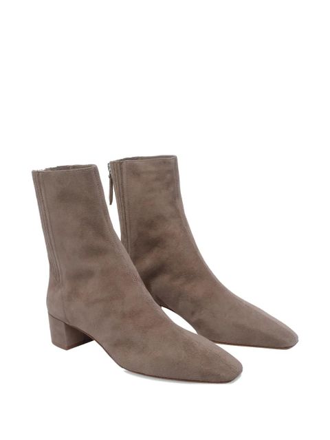 Aquazzura zip boots - Brown