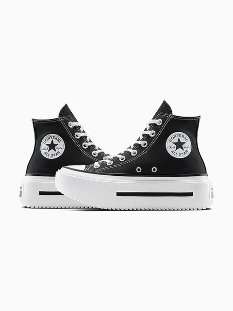 Converse trampki Chuck Taylor All Star Lift Double Stack unisex kolor czarny A12975C
