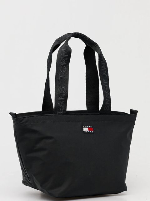 Tommy Jeans torebka kolor czarny AW0AW17890 - zdjęcie produktu nr 2