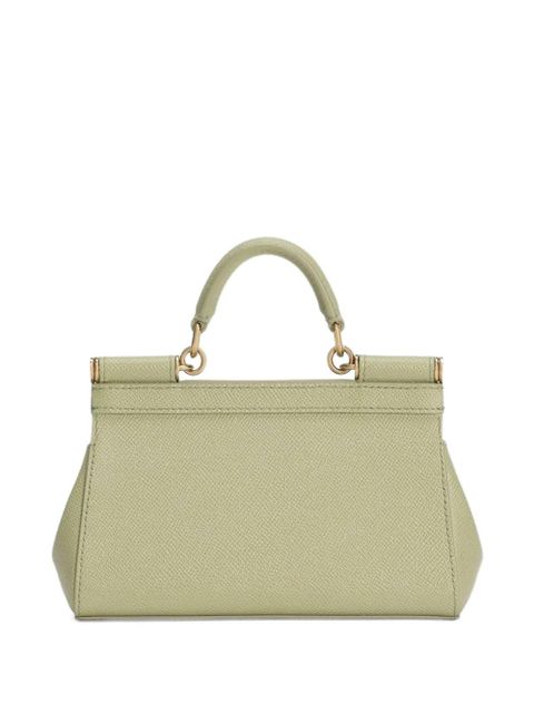 Dolce & Gabbana logo-plaque tote bag - Green