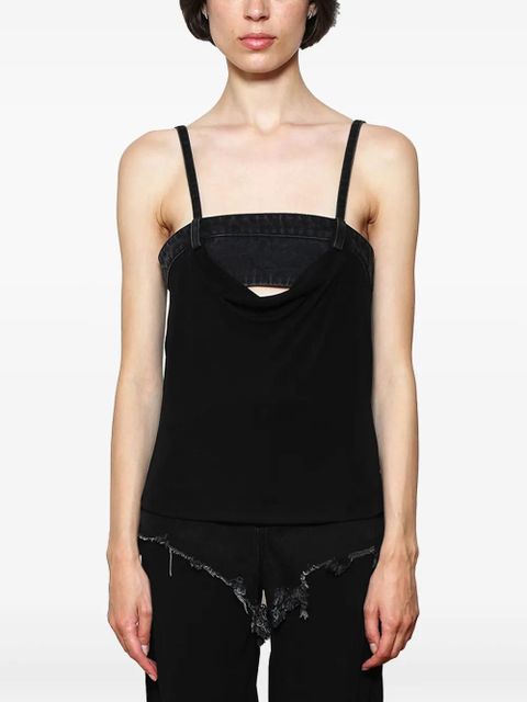Christopher Esber Draped Duo bustier top - Black - zdjęcie produktu nr 2