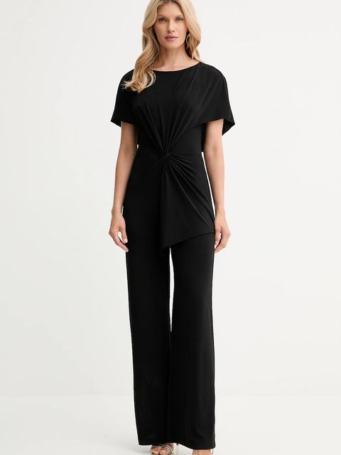 Marciano by Guess kombinezon SELENA kolor czarny z dekoltem okrągłym 5YGD14 6257A - zdjęcie produktu nr 1