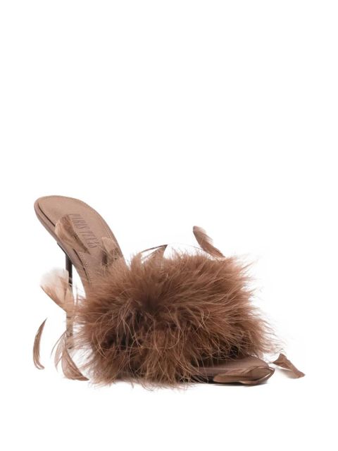 Paris Texas Lidia feather sandals - Brown - zdjęcie produktu nr 2