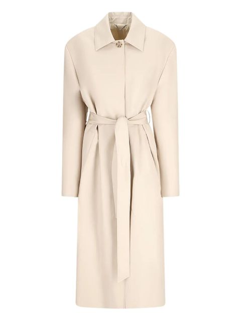Magda Butrym belted cotton coat - Neutrals - zdjęcie produktu nr 1