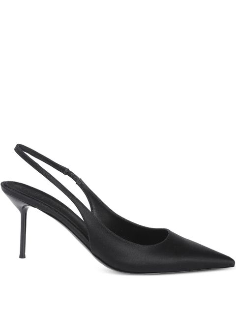 Paris Texas 70mm slingback heeled pumps - Black - zdjęcie produktu nr 1
