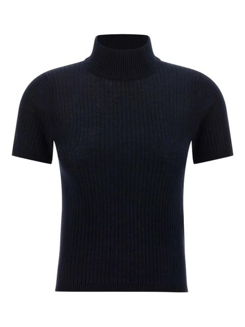 Max Mara Janagy ribbed high-neck sweater - Blue - zdjęcie produktu nr 1