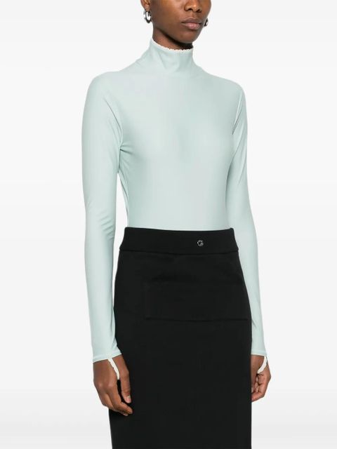 Coperni long-sleeved bodysuit - Green - zdjęcie produktu nr 2