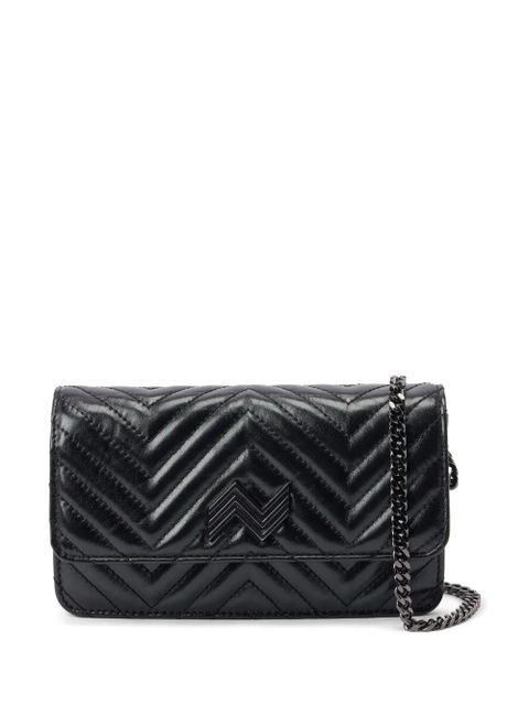 Missoni leather shoulder bag - Black