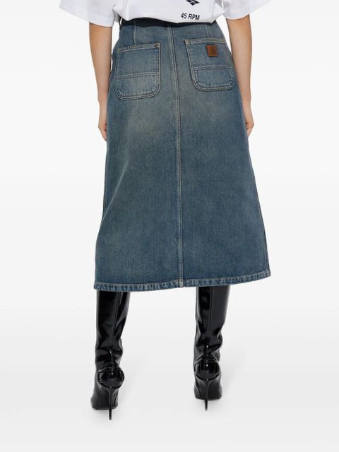 Carhartt WIP Marvin midi skirt - Blue