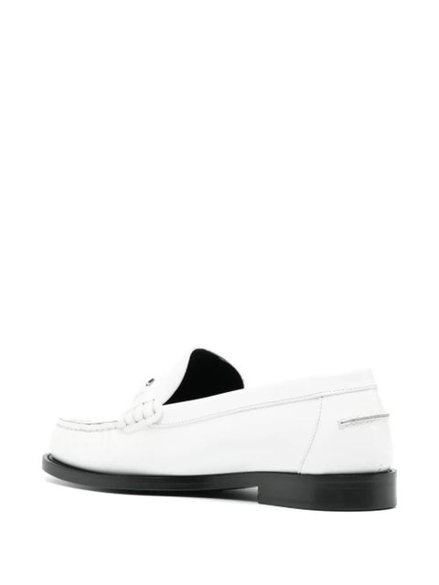 Versace Medusa '95 leather loafers - White