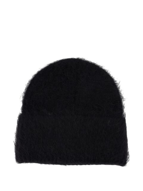 TOTEME alpaca knit beanie - Black - zdjęcie produktu nr 1