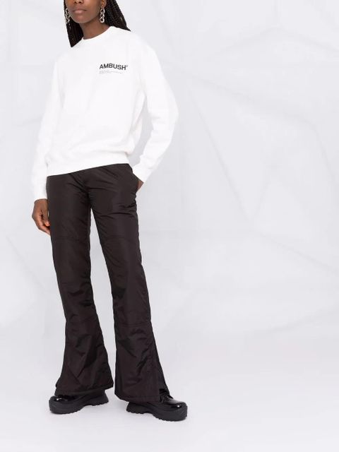 AMBUSH logo-print sweatshirt - White - zdjęcie produktu nr 2