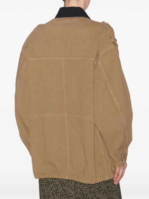 MARANT ÉTOILE Joanna denim jacket - Brown