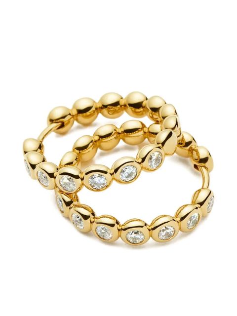 Missoma beaded hoop earrings - Gold - zdjęcie produktu nr 2