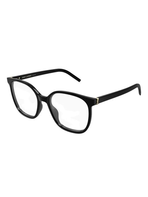 Saint Laurent Eyewear round-frame glasses - Black