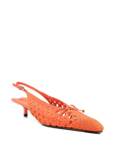 Jacquemus Duelo slingback pumps - Orange - zdjęcie produktu nr 2