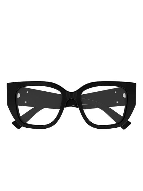 Gucci Eyewear logo-detail glasses - Black