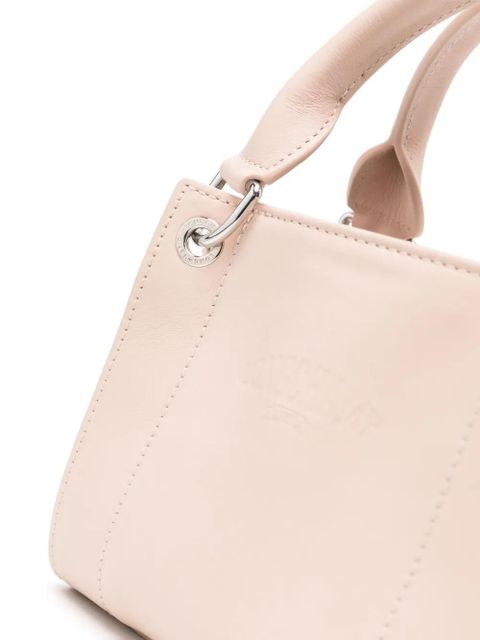 Longchamp Longchamp 3D leather mini bag - Neutrals