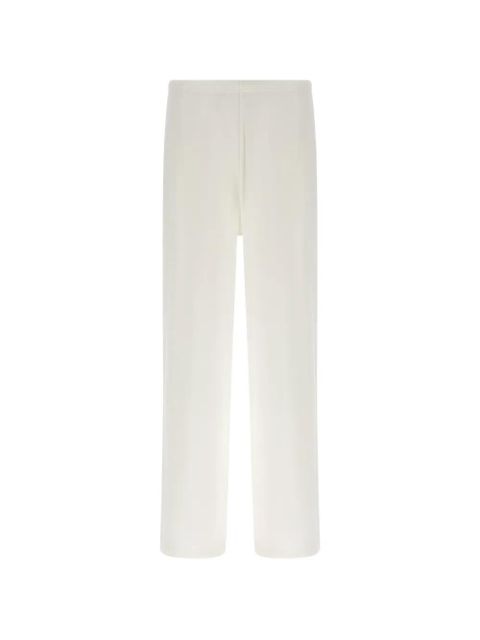 The Row Kohana elasticated-waistband trousers - White - zdjęcie produktu nr 1