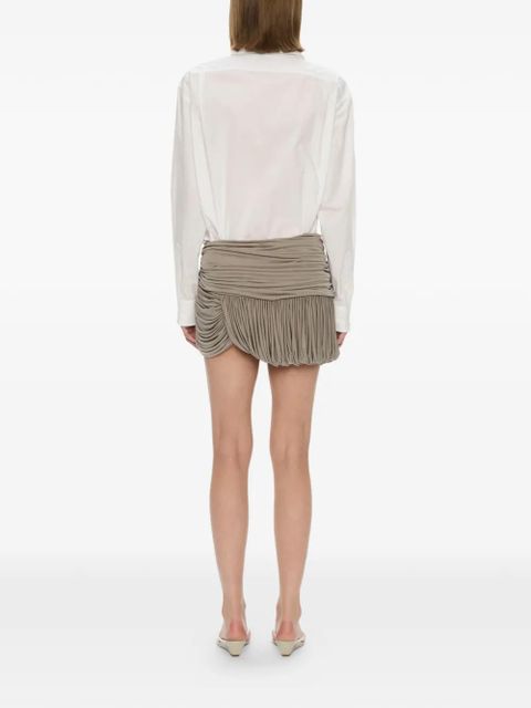 Christopher Esber mini Beach Glass Bubble skirt - Neutrals