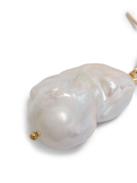 Magda Butrym Rose pearl earrings - Gold