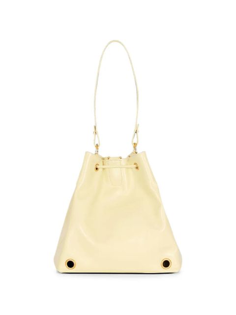 Balmain Pulse leather shoulder bag - Yellow