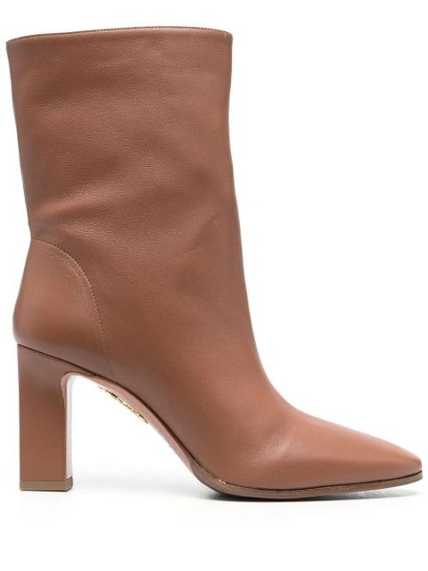 Aquazzura Manzoni 85mm ankle boots - Brown - zdjęcie produktu nr 1