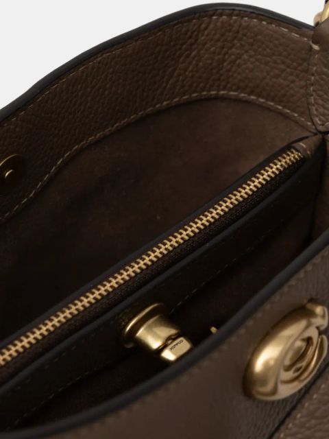 Coach torebka WILLOW kolor brązowy CW625