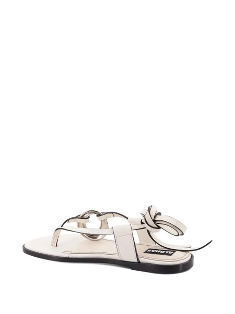 ALOHAS leather flat sandals - Neutrals