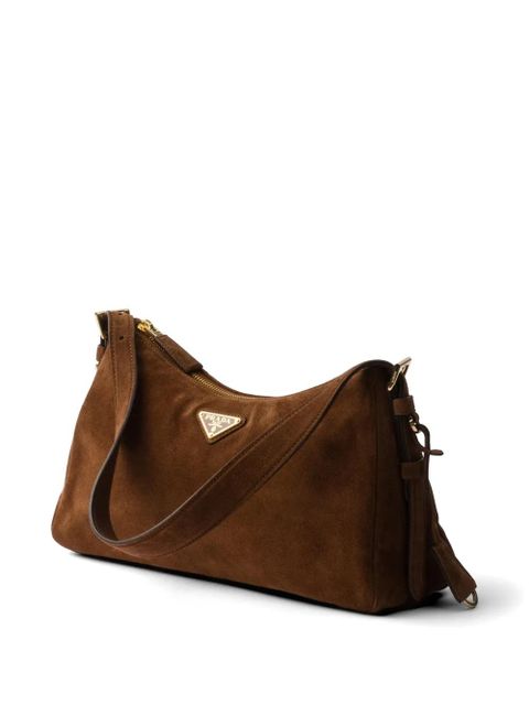 Prada medium Aimée shoulder bag - Brown