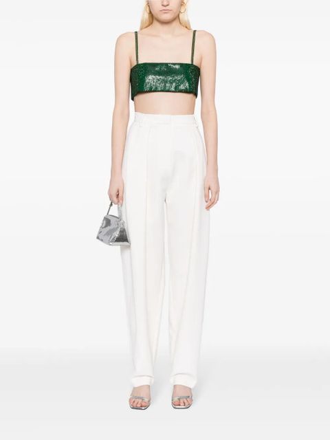 Magda Butrym pleated tapered-leg trousers - Neutrals - zdjęcie produktu nr 2