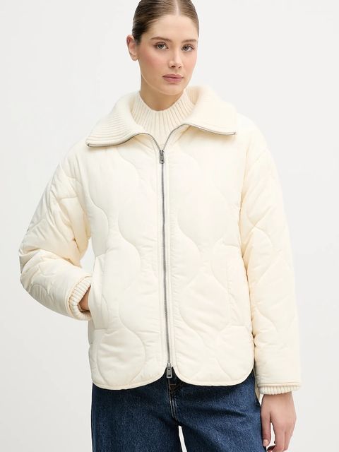 United Colors of Benetton kurtka kolor beżowy zimowa 2R1VDN08J - zdjęcie produktu nr 1