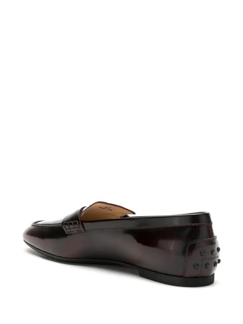 Tod's Tods Womens Bordeaux Loafer - Brown