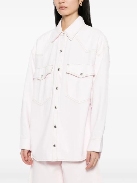 AGOLDE Lotta shirt - Pink - zdjęcie produktu nr 2