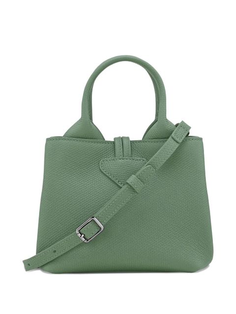 Longchamp Le Roseau XS leather mini bag - Green - zdjęcie produktu nr 2