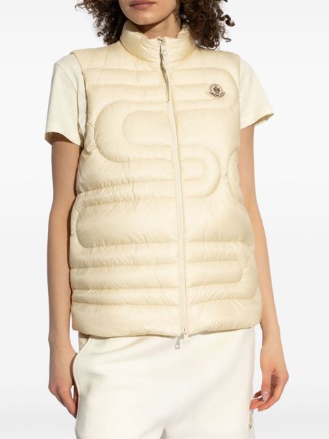 Moncler Xihu down gilet - White