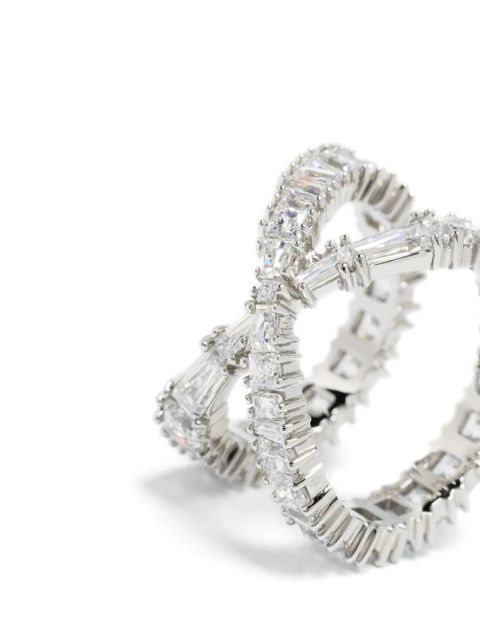 Swarovski Hyperbola cubic-zirconia Ring - Silver