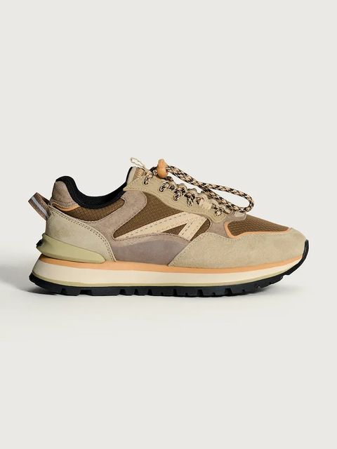 Hoff sneakersy CITY OFF ROAD BEIGE damskie kolor brązowy 22558006 - zdjęcie produktu nr 1