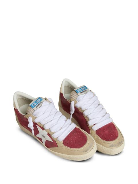Golden Goose Ball star suede sneakers - Red