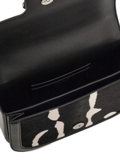 Ferragamo Double Gancini shoulder bag (XS) - Black