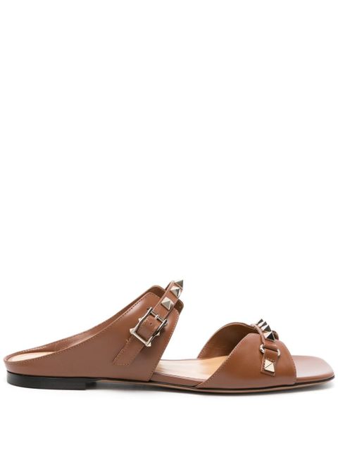 Valentino Garavani Rockstud sandals - Brown