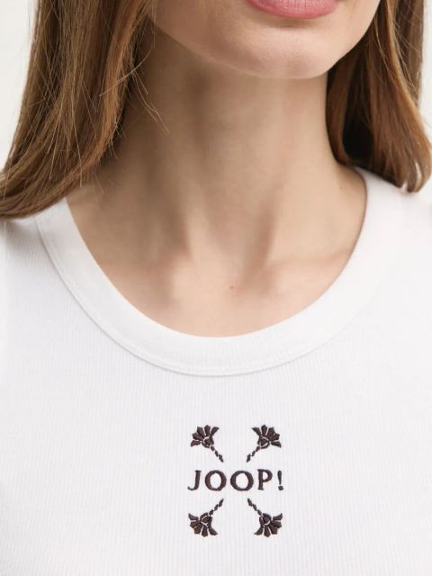 Joop! top damski kolor biały 30042835 10018007