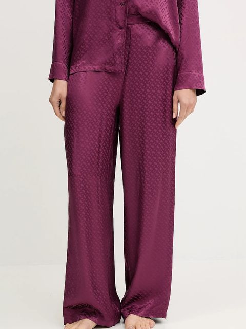 BOSS spodnie piżamowe damskie kolor fioletowy 50527254 - zdjęcie produktu nr 1