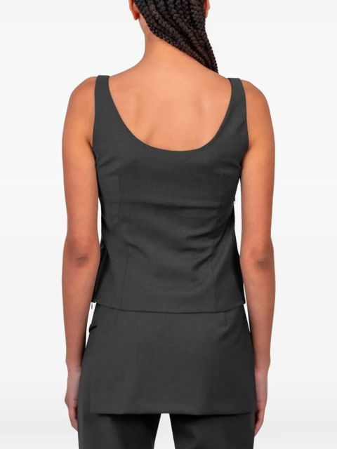 Paloma Wool Isee zip-detail top - Grey