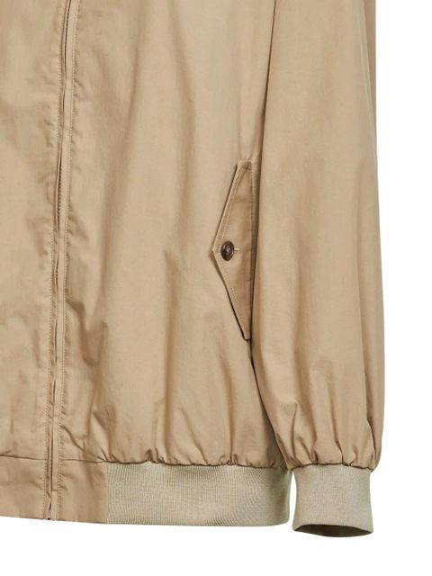MM6 Maison Margiela zip-up bomber jacket - Neutrals